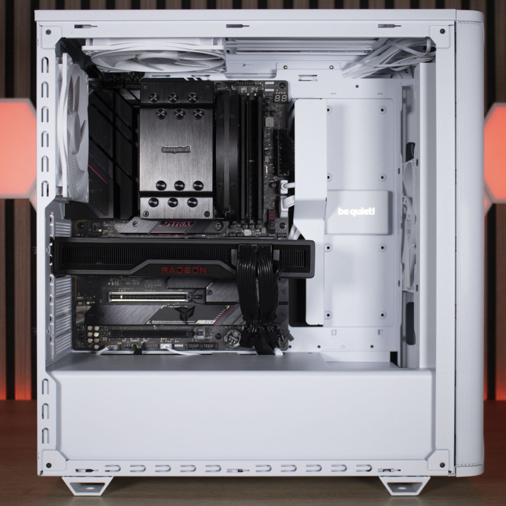 be quiet! Pure Base 501 DX montage chambre principale