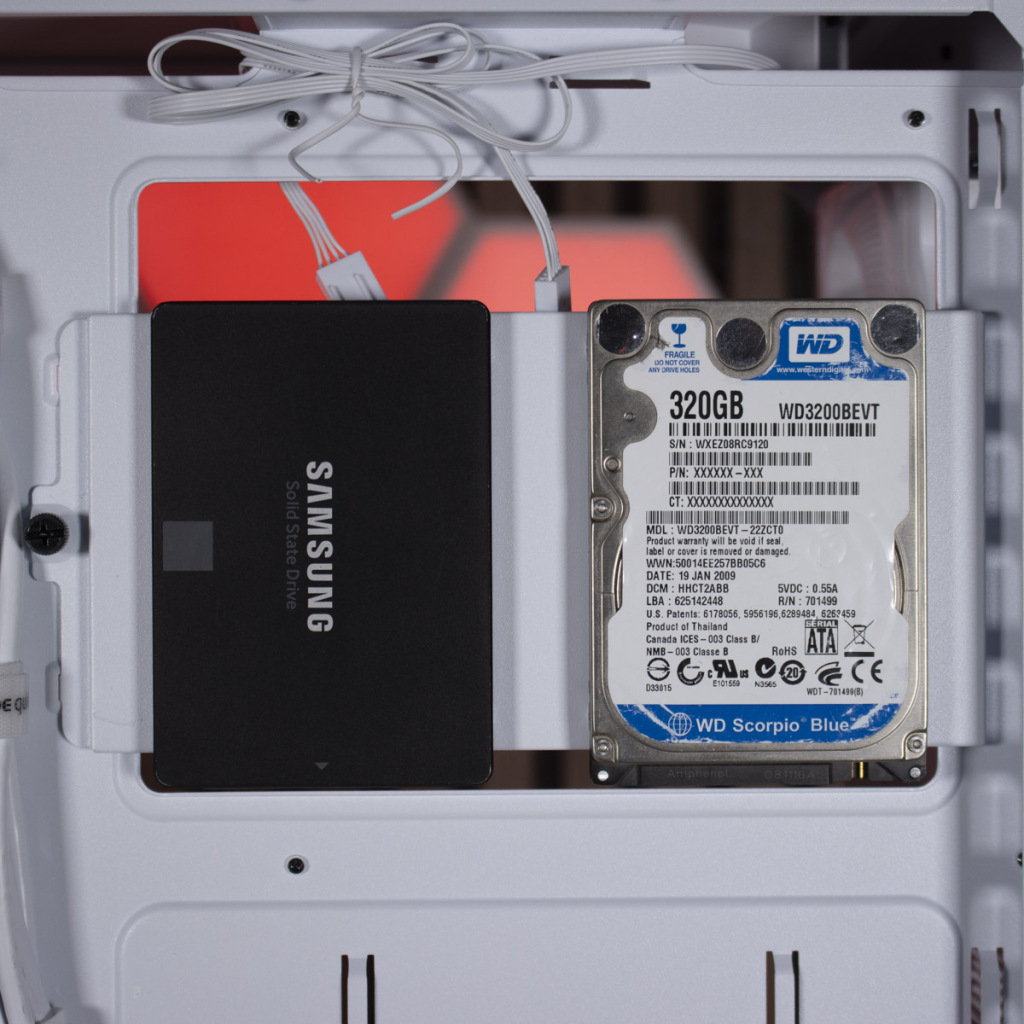 be quiet! Pure Base 501 DX support SSD 1