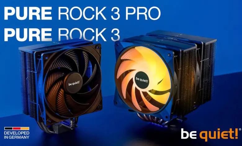be quiet! Présente la Nouvelle Série Pure Rock 3 : Des Performances Élevées dans un Format Compact 1 bequiet Pure Rock 3 pro