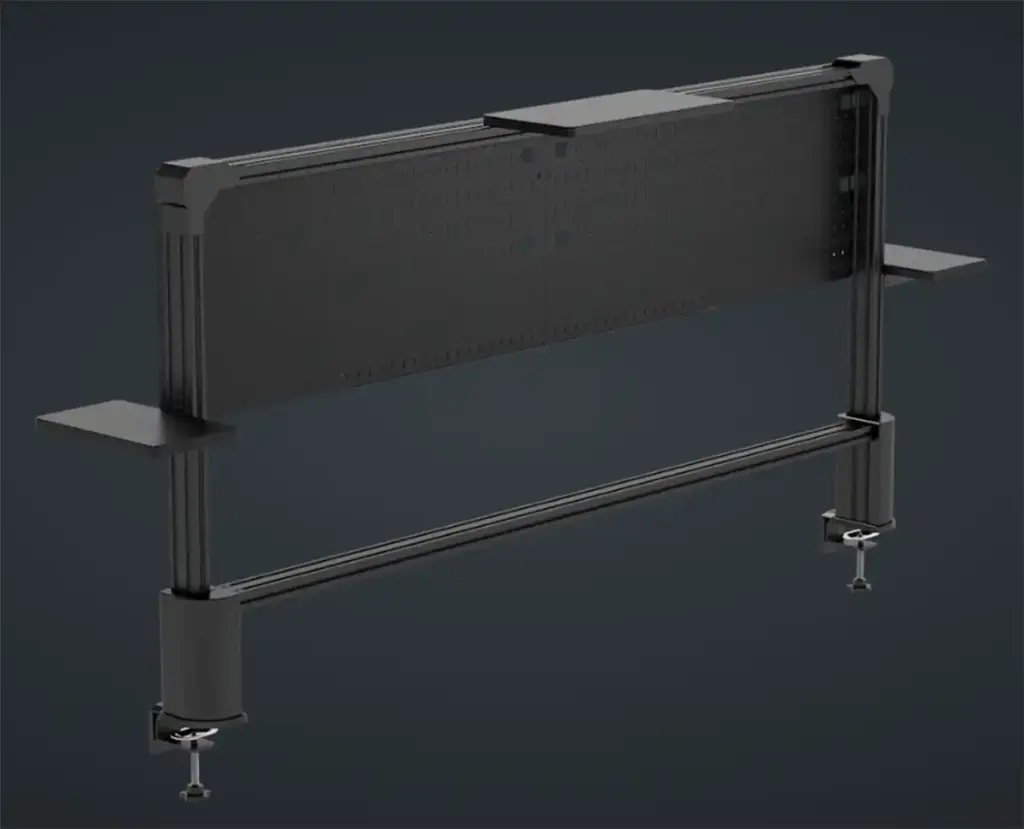 CORSAIR Multi Frame Pegboard, module de rangement et d'organisation 2 corsair multi frame pegboard black