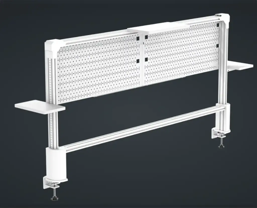 CORSAIR Multi Frame Pegboard, module de rangement et d'organisation 3 corsair multi frame pegboard white