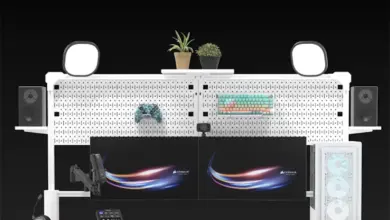 corsair multi frame pegboard white configuration