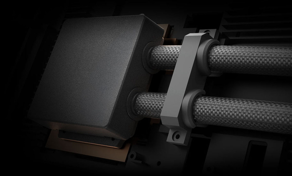 msi geforce rtx 5090 32g suprim liquid soc tubes