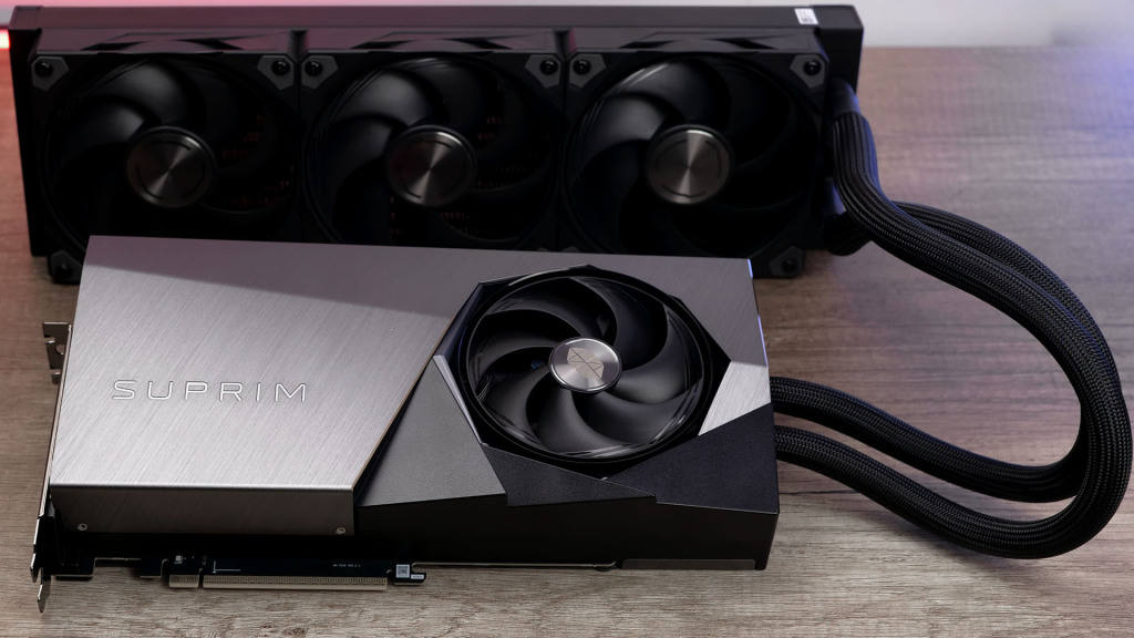 msi geforce rtx 5090 32g suprim liquid soc visual 01