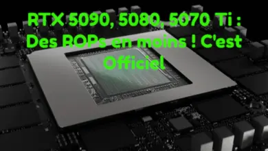 rops manquants rtx 50 nvidia