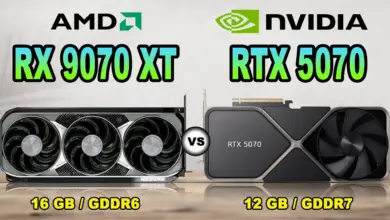 rtx 5070 rx 9070 xt