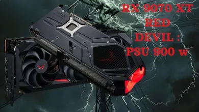 rx 9070 xt powercolor red devil 900w
