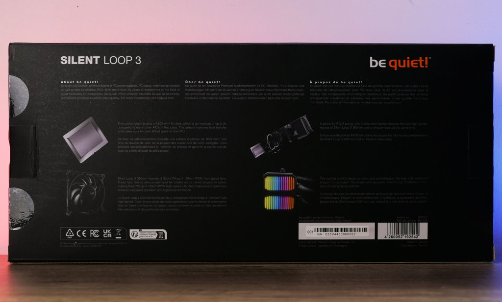 silent loop 3 360mm unboxing 02