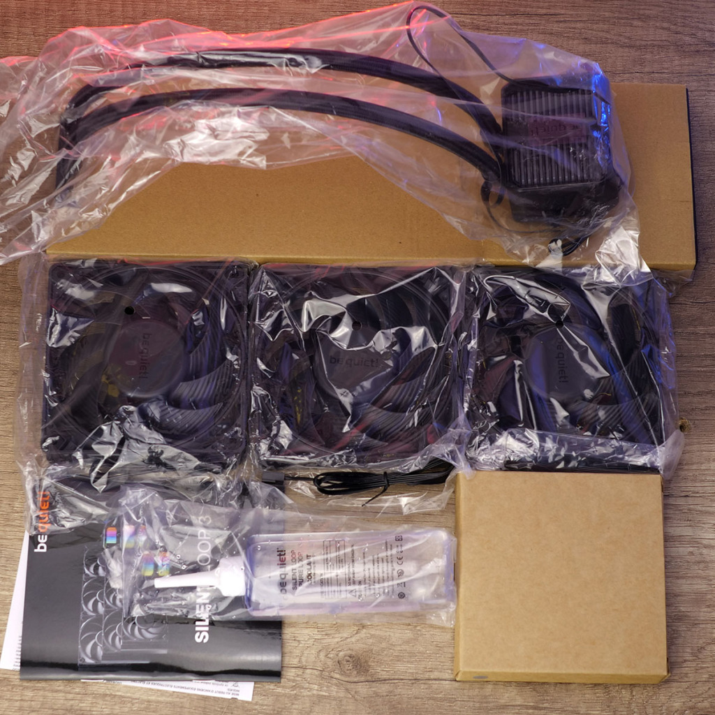 silent loop 3 360mm unboxing bundle