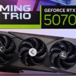 test geforce rtx 5070 ti 16g gaming trio oc plus