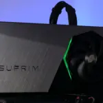 test msi geforce rtx 5090 32g suprim liquid soc