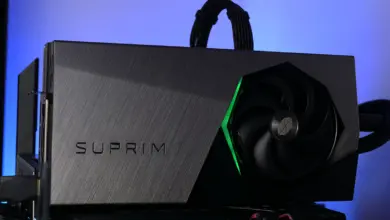 test msi geforce rtx 5090 32g suprim liquid soc