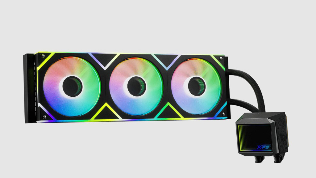 XPG dévoile son AIO LEVANTE II 360 : pompe à double chambre, éclairage miroir infini et ventilateurs silencieux 2 AIO XPG LEVANTE 360 II face