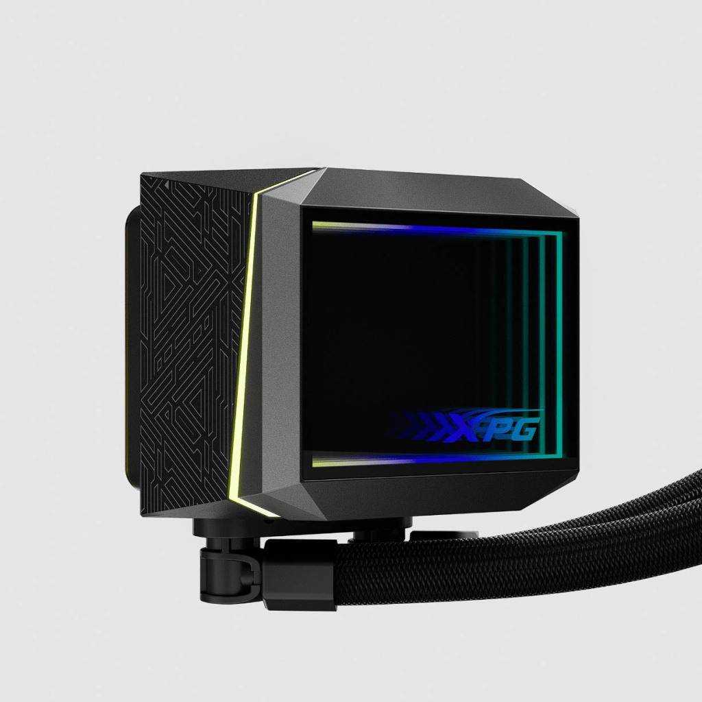 XPG dévoile son AIO LEVANTE II 360 : pompe à double chambre, éclairage miroir infini et ventilateurs silencieux 5 AIO XPG LEVANTE 360 II pompe