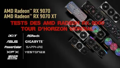Tests des AMD Radeon RX 9000 : Tour d'horizon mondial 32 AMD Radeon Test RX 9000 Series worldwide