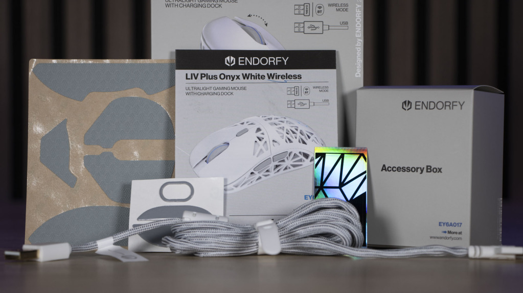 ENDORFY LIV Plus Wireless Onyx White accessoires