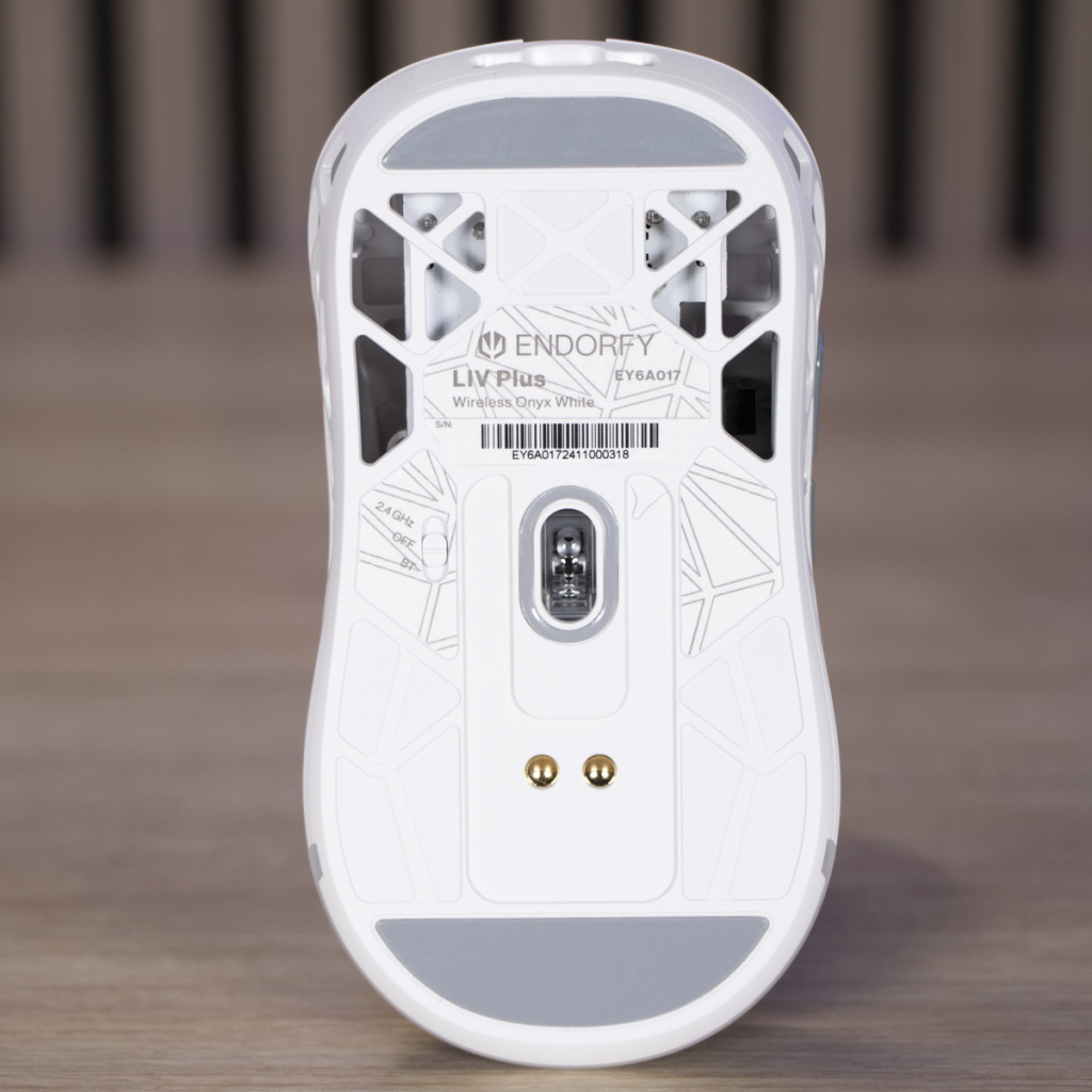 ENDORFY LIV Plus Wireless Onyx White dessous