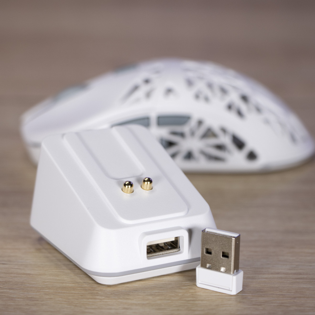 ENDORFY LIV Plus Wireless Onyx White station dongle