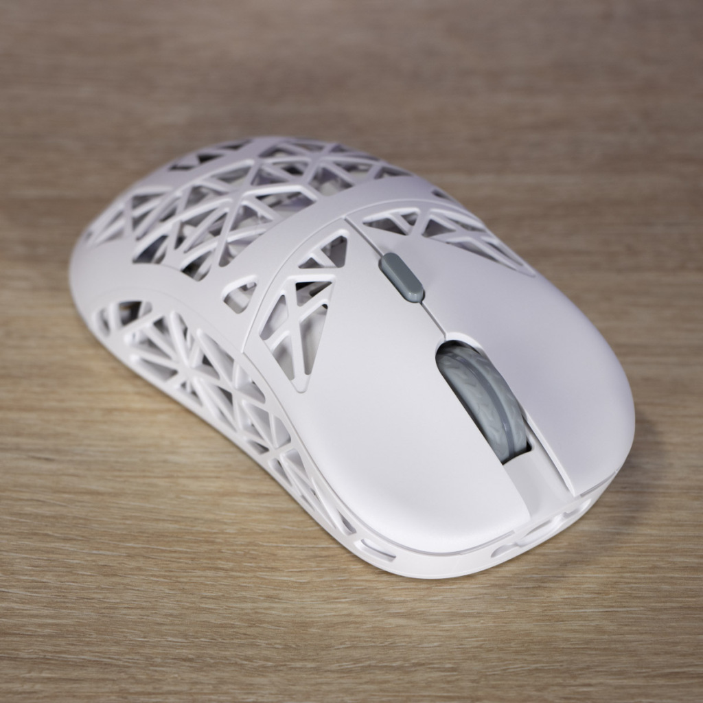 ENDORFY LIV Plus Wireless Onyx White trois quarts avant