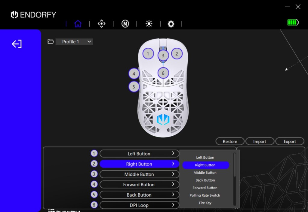ENDORFY LIV Plus Wireless logiciel (3)