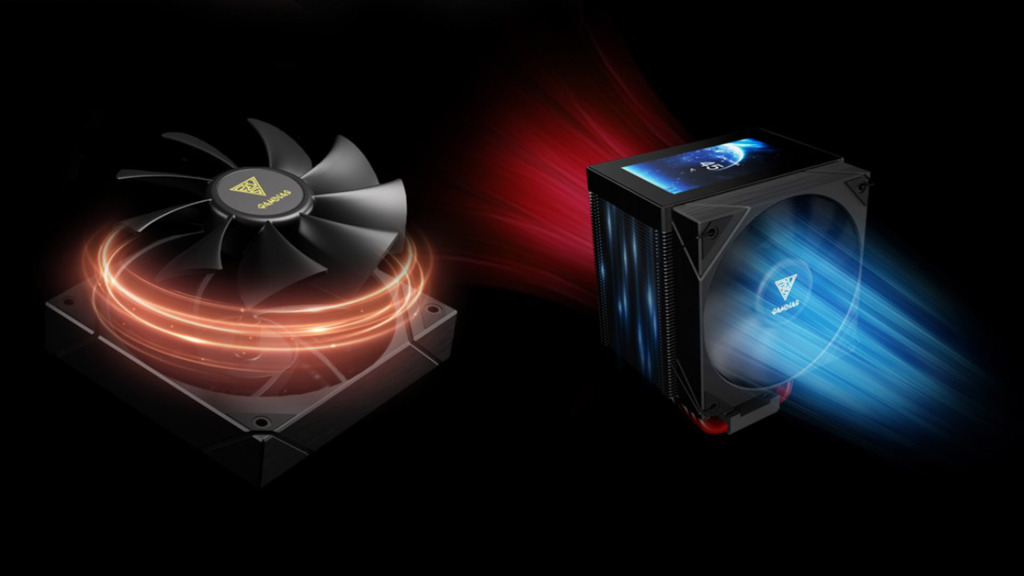 GAMDIAS BOREAS M2-61L : un ventirad avec un écran LCD IPS de 4,3 pouces 4 GAMDIAS BOREAS M2-61L Ventilateur