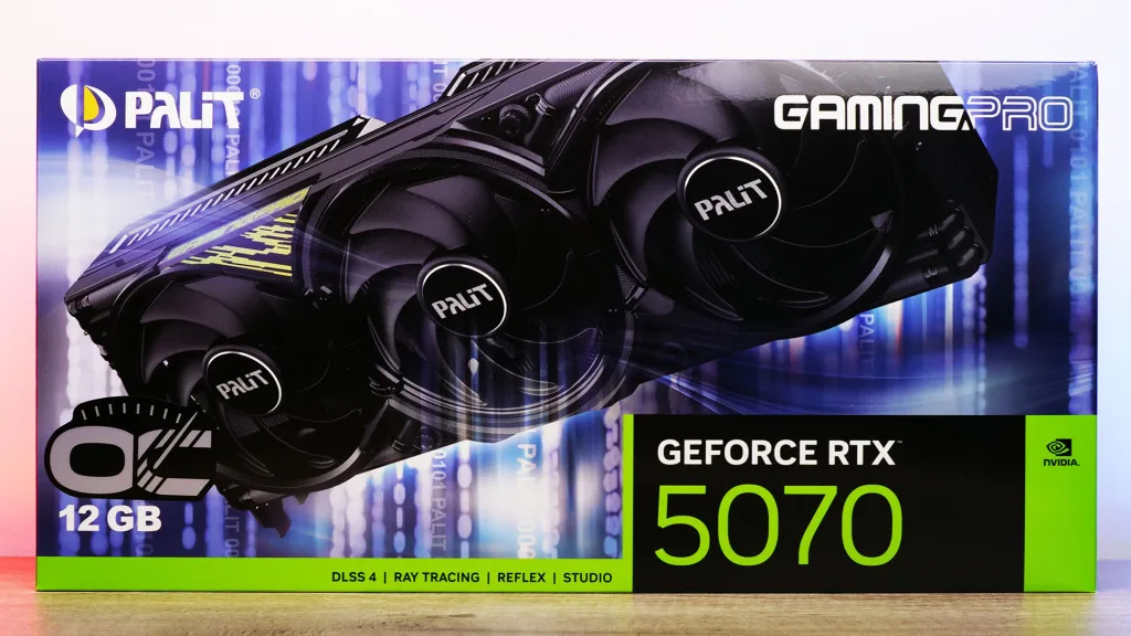 GeForce RTX 5070 GamingPro unboxing 01