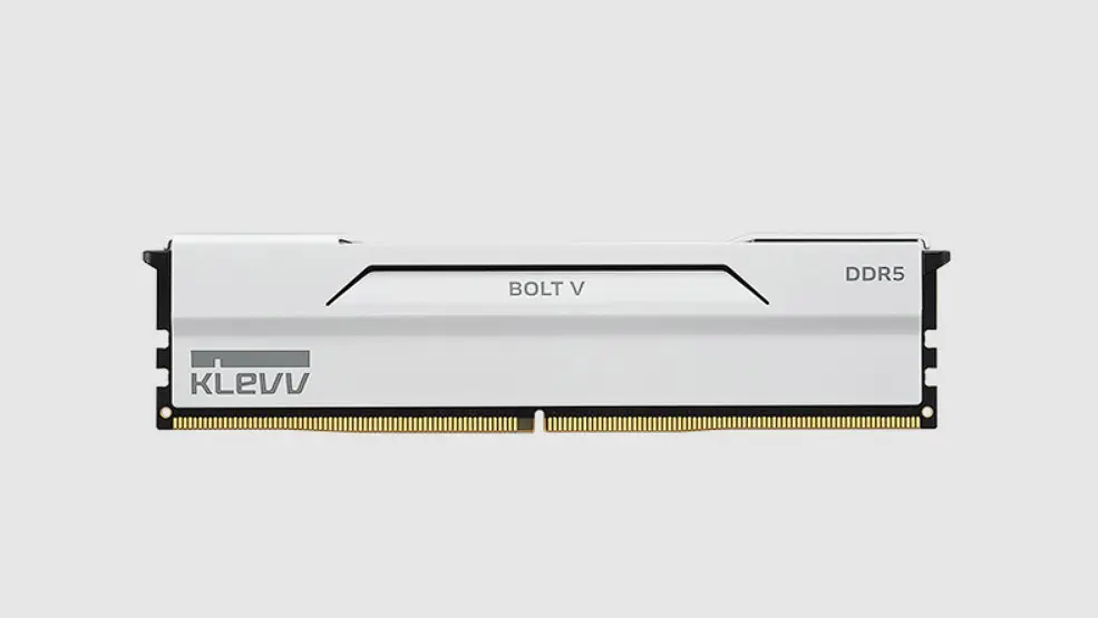 KLEVV élargit sa gamme de mémoires DDR5 Gaming/OC avec de nouvelles couleurs, une latence plus faible et des variantes optimisées pour amd 2 KLEVV DDR5 BOLT V