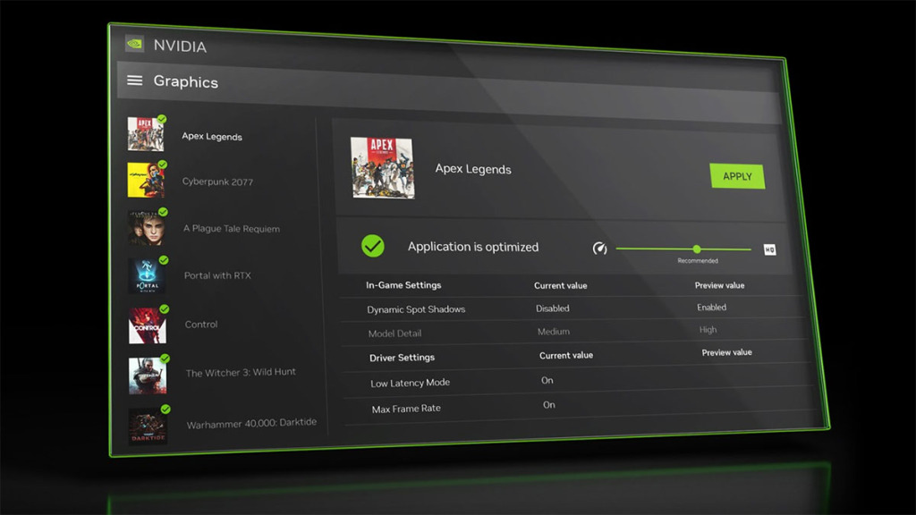 NVIDIA App 11.0.3 : personnalisation DLSS et nouvelles options graphiques 2 NVIDIA app 11