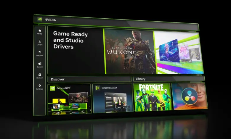 NVIDIA App 11.0.3 : personnalisation DLSS et nouvelles options graphiques 1 NVIDIA app New