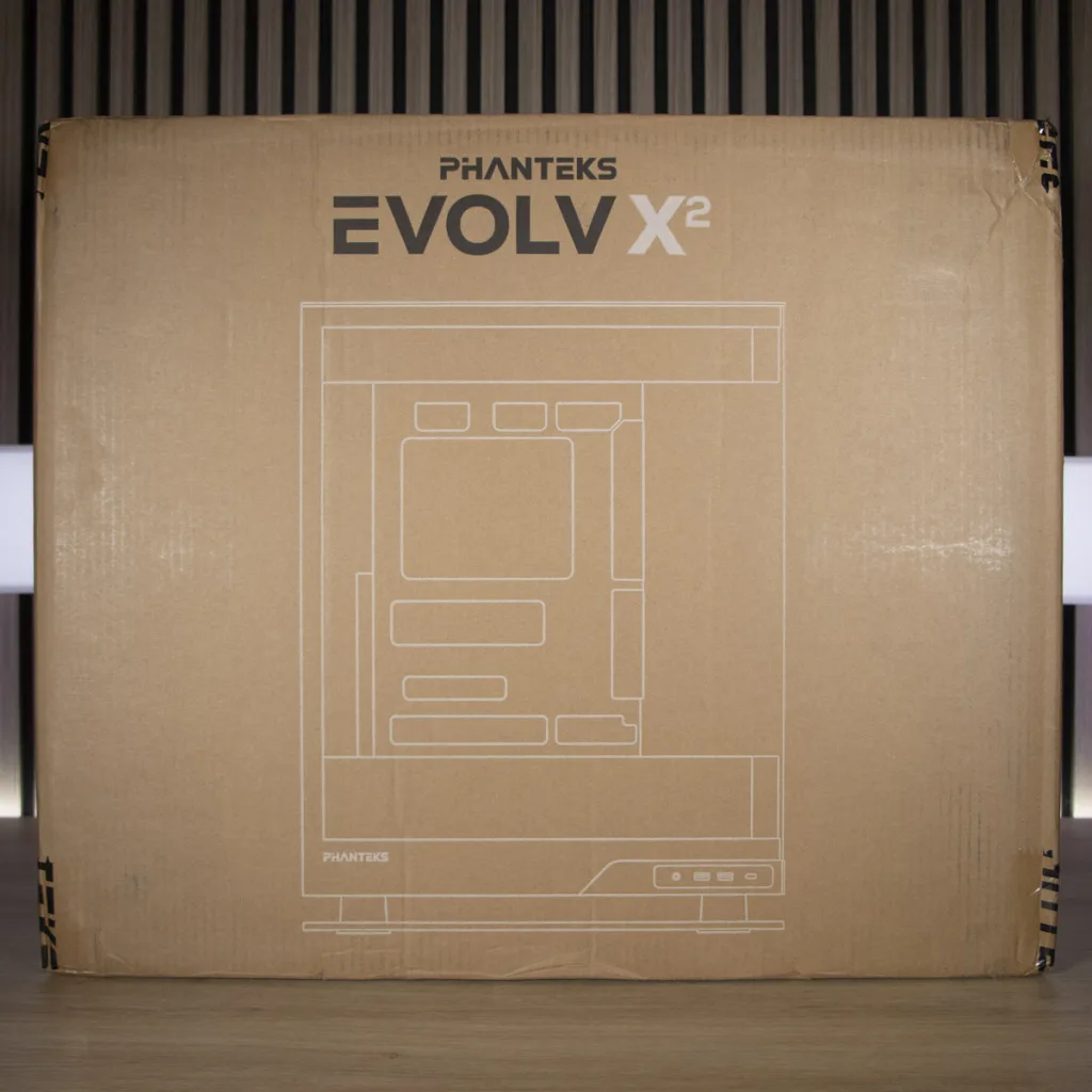 PHANTEKS Evolv X2 emballage face arrière