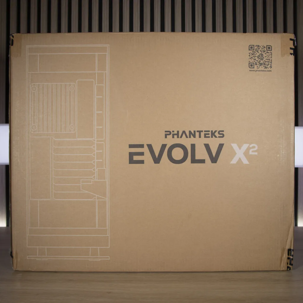 PHANTEKS Evolv X2 emballage face avant