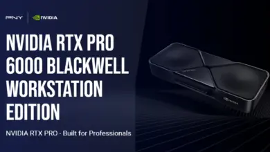PNY annonce le support des nouvelles cartes graphiques NVIDIA RTX PRO Blackwell 30 PNY NVIDIA RTX PRO 6000 Blackwell Workstation Edition Professional GPUs
