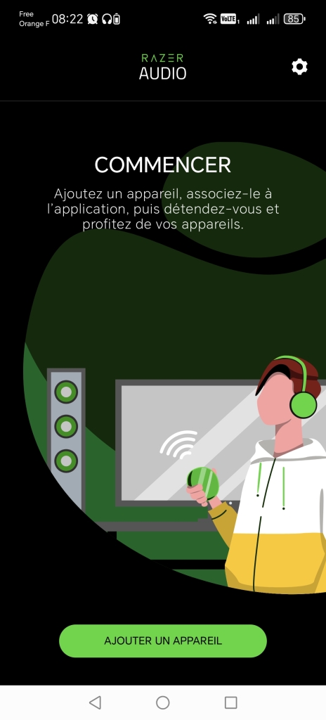 Screenshot 20250323 082203 com razer audiocompanion MainLandingActivity