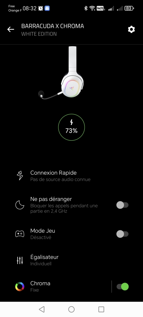 Screenshot 20250323 083209 com razer audiocompanion DashboardActivityV2