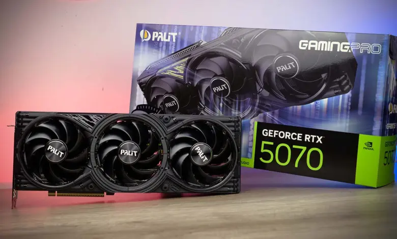 Test Palit GeForce RTX 5070 GamingPro OC
