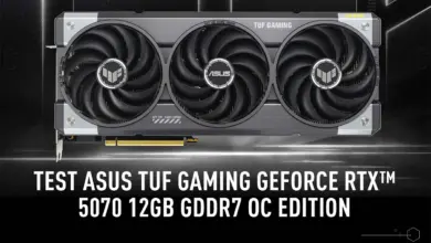 Test TUF Gaming GeForce RTX 5070 OC Edition
