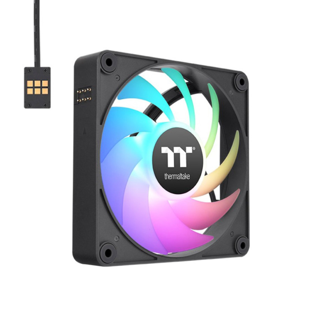 Le ventilateur Thermaltake CT EX ARGB SYNC se pare de 4 nouvelles couleurs 6 Thermaltake CT EX ARGB SYNC noir