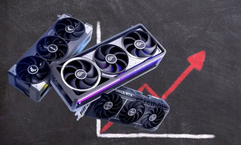 ASUS augmente encore les prix des cartes RTX 5090 et RX 9070 XT 1 asus cartes graphiques prix rtx 5090 rx 9070 xt