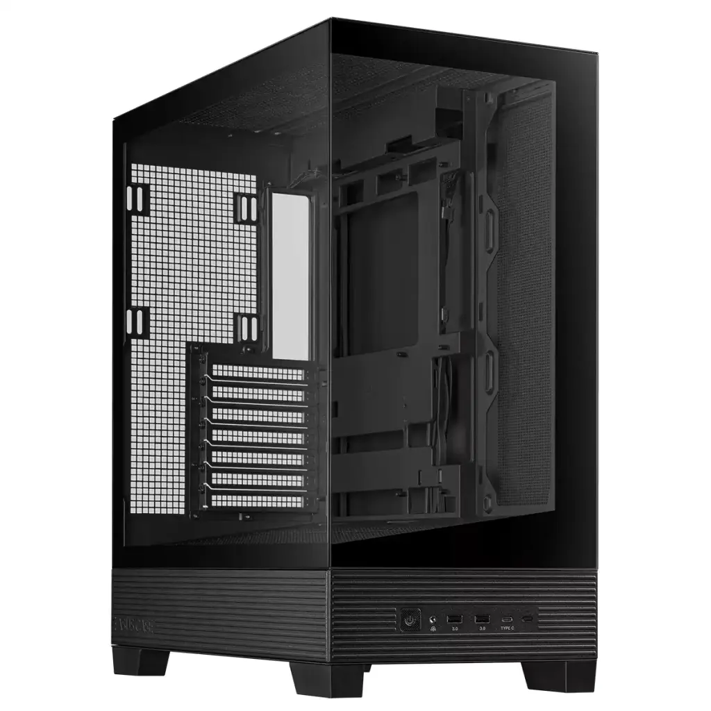 Le boîtier ASUS A31 à double panneau panoramique est disponible 2 boitier asus a31 black