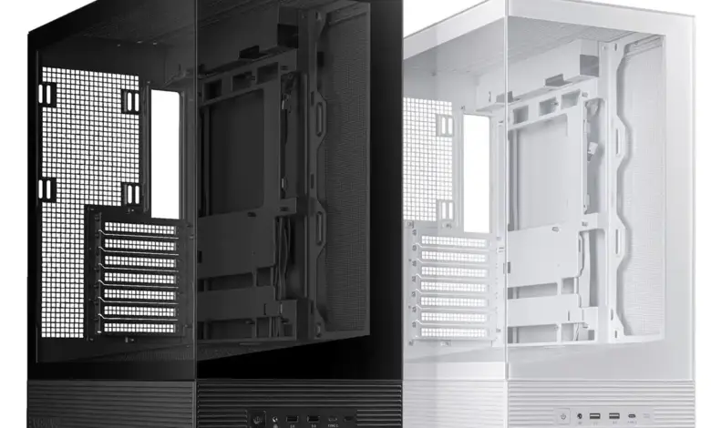 Le boîtier ASUS A31 à double panneau panoramique est disponible 1 boitier asus.a31 black white