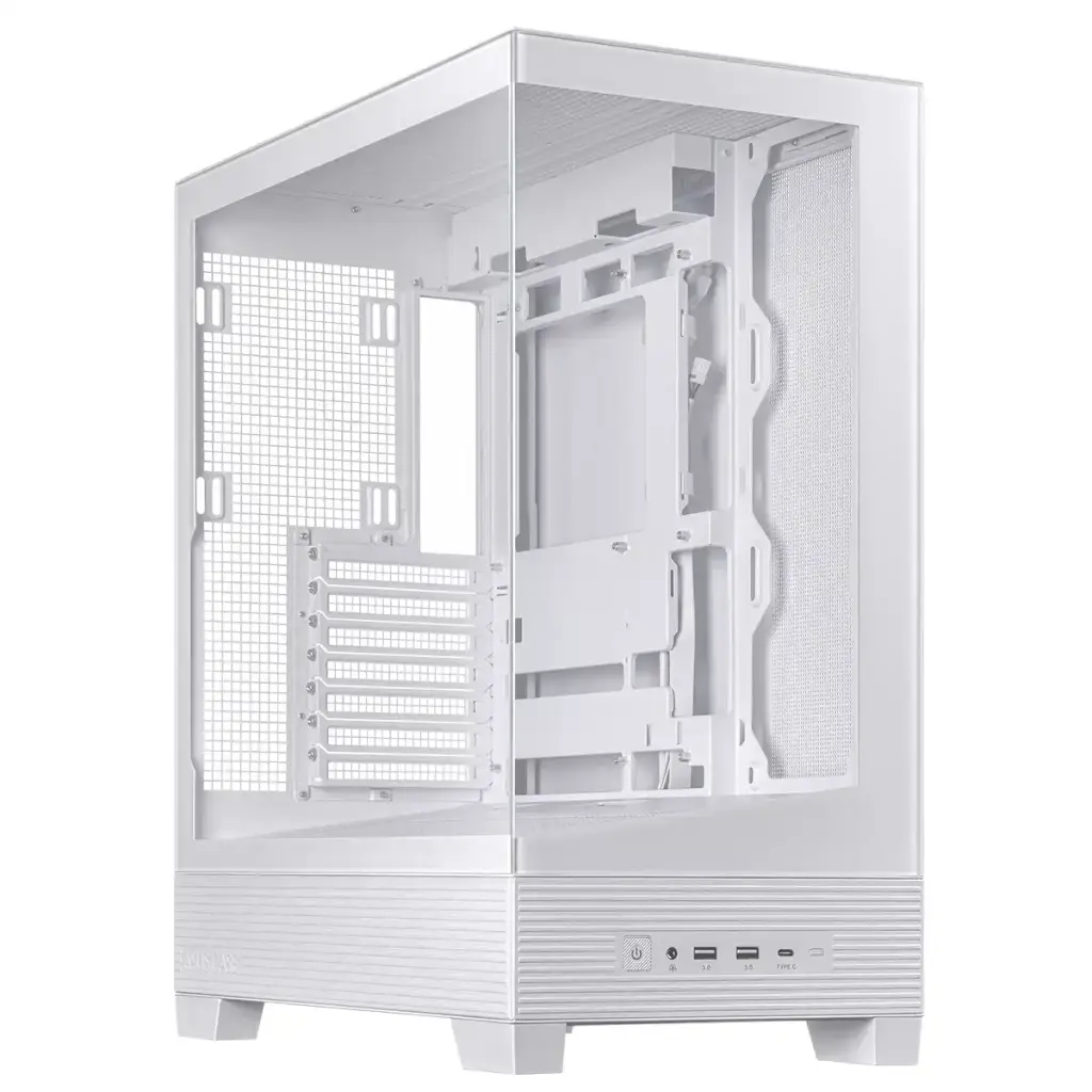 Le boîtier ASUS A31 à double panneau panoramique est disponible 3 boitier asus a31 white