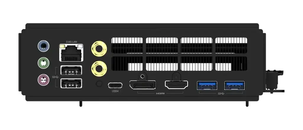 Minisforum BD790i X3D, carte mère ITX + Ryzen 9 7945HX3D soudé 5 carte mere minisforum bd790i x3d connectique