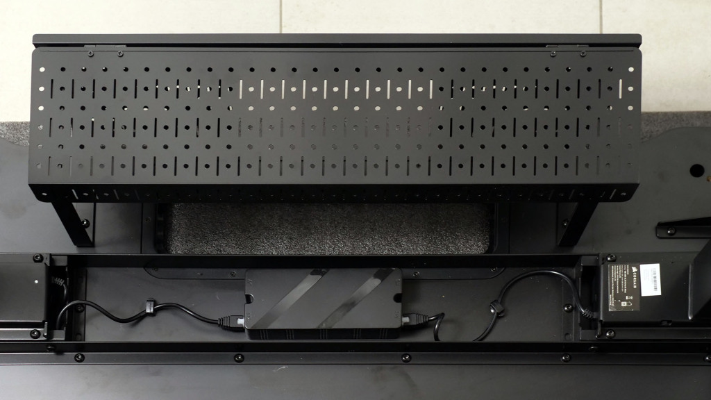 corsair platform4 elevate montage rangement cables