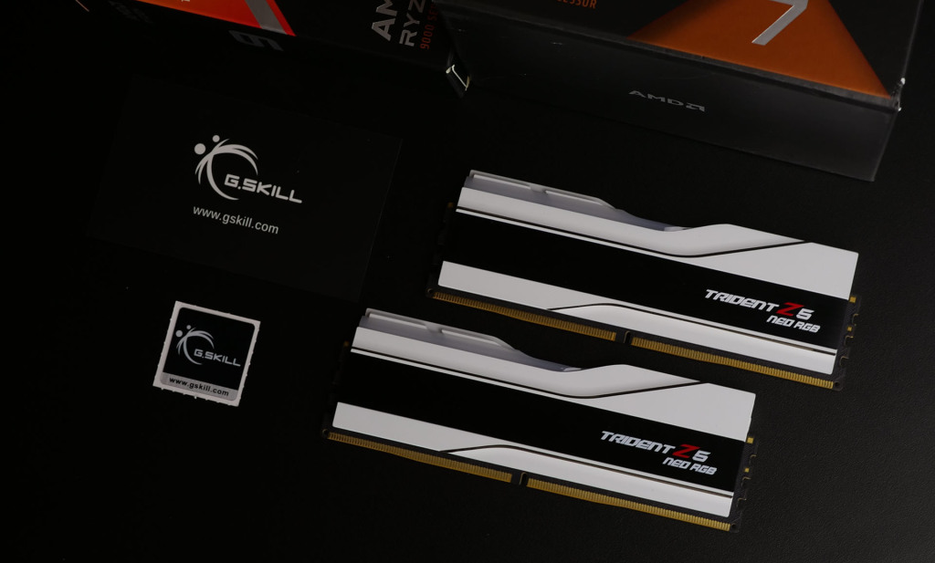 gskill trident z5 32 go 6000 cl26 expo unboxing 03