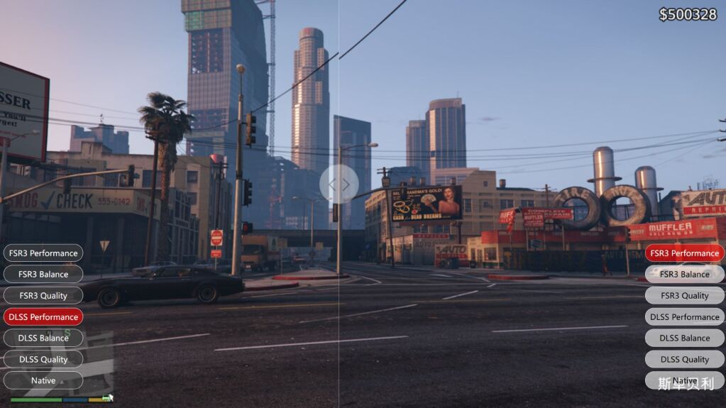 GTA 5 Enhanced Edition : Une RTX 4060 suffit pour du 1440p fluide ? 10 gta 5 enhanced test dlss vs fsr 01
