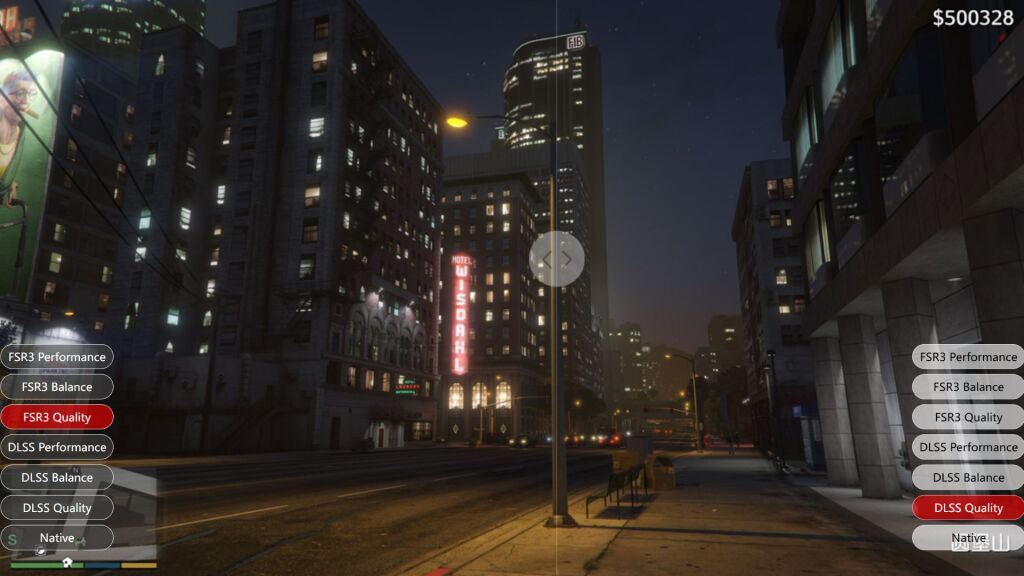 GTA 5 Enhanced Edition : Une RTX 4060 suffit pour du 1440p fluide ? 11 gta 5 enhanced test dlss vs fsr