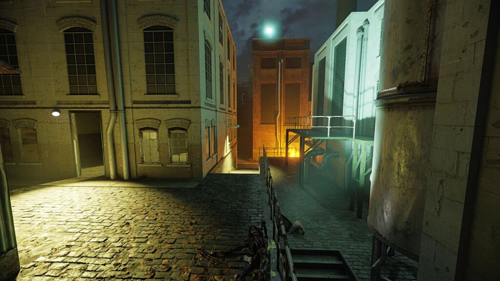 Half-Life 2 RTX sera lancé le 18 mars, marquant la fin de la phase bêta de NVIDIA RTX Remix. 3 half life 2 rtx remix rtx volumetrics comparison 002 off vcz