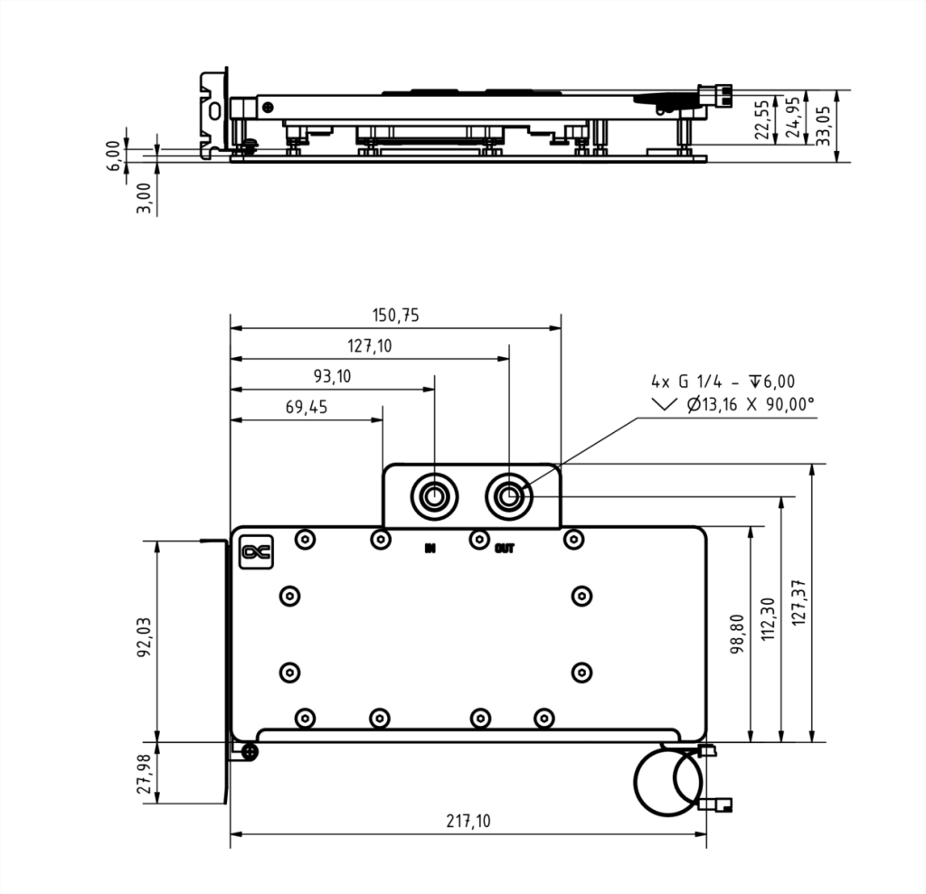 Alphacool dévoile son nouveau Waterblock Core RX 9070 XT Taichi avec backplate 4 image