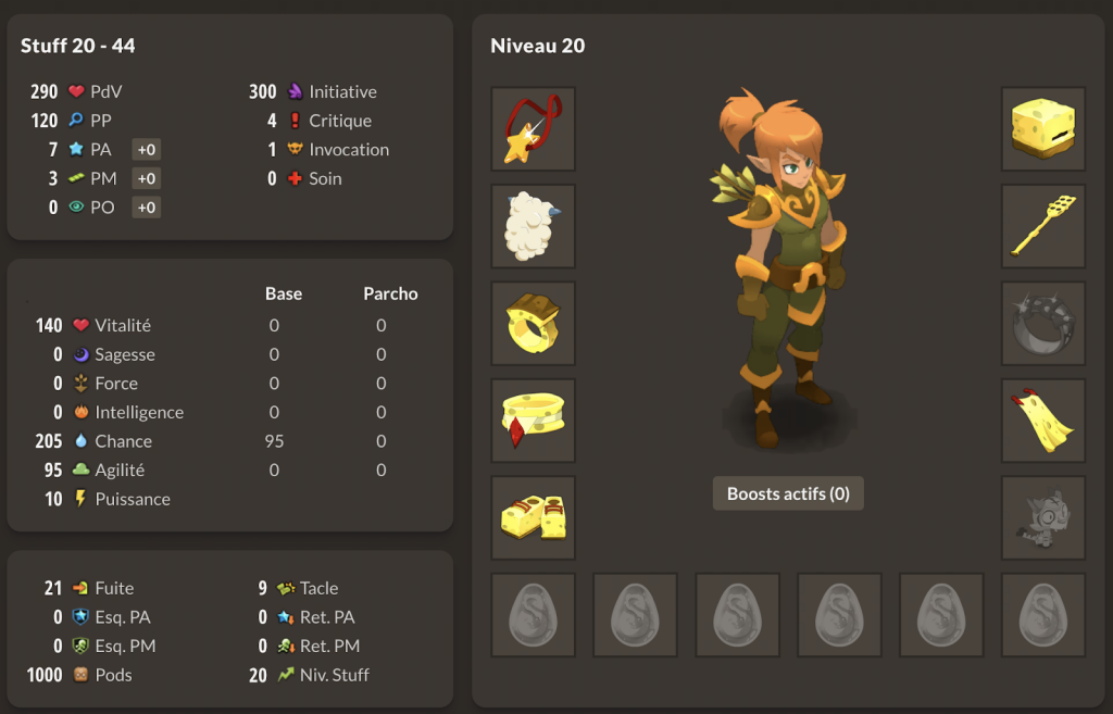 DOFUS Cra Guide : Pourquoi tout le monde adore cette classe ? 3 DOFUS Niveaux 20 – 44 Stuff