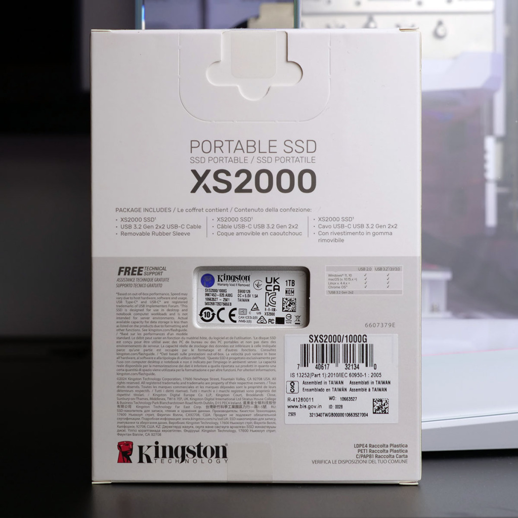 Test Kingston XS2000 : Un SSD portable toujours aussi rapide en 2025 3 kingston xs2000 1tb unboxing 02